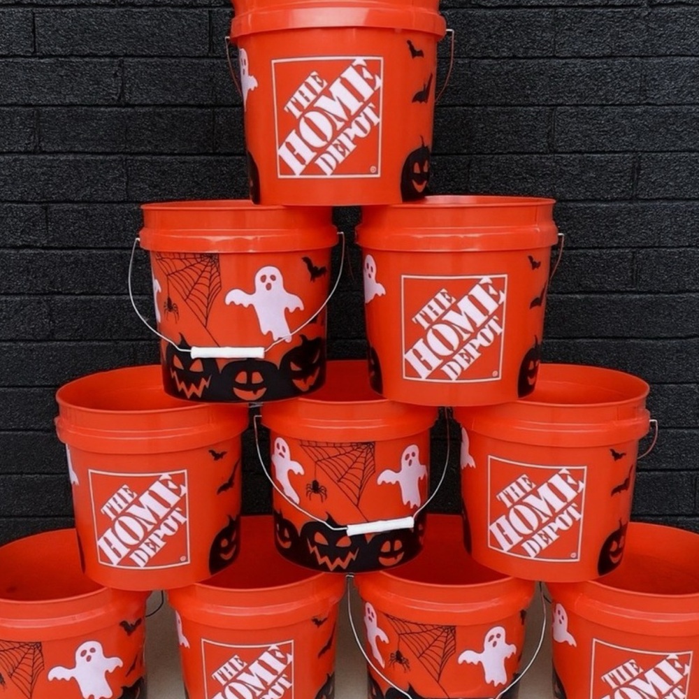 Halloween Kids Costume Bucket - Orange